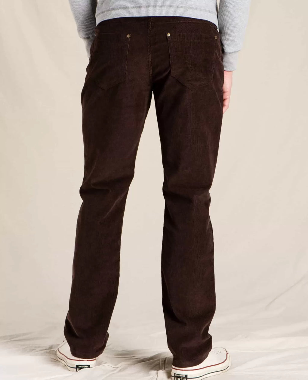 Jet Cord Lean Pants in Barnwood