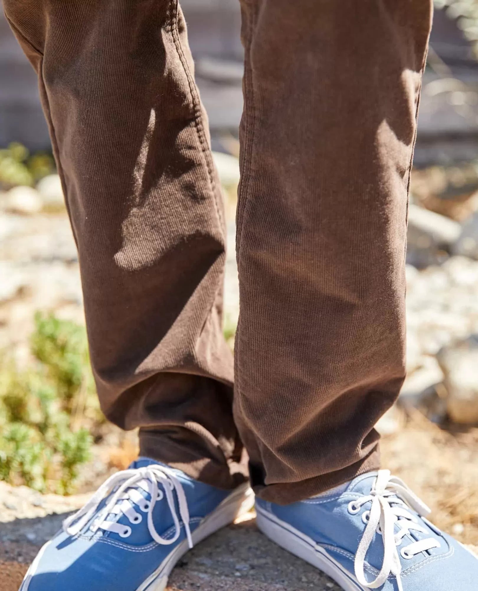 Jet Cord Lean Pants in Midnight