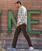 Jet Cord Lean Pants in Barnwood