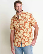 Men’s Fletcher Lightweight Travel Short Sleeve Shirt in Iris