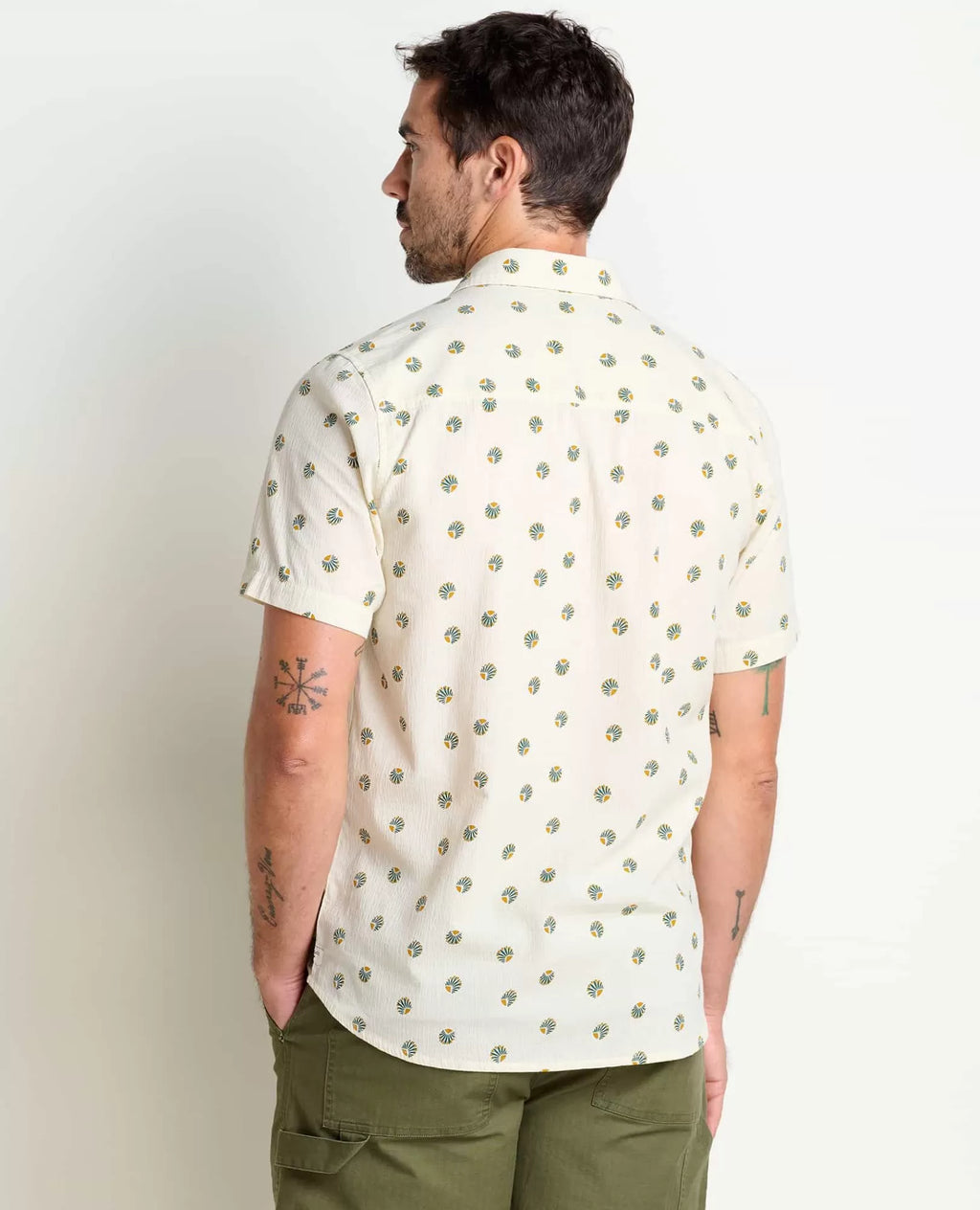 Men’s Fletcher Lightweight Travel Short Sleeve Shirt in Iris