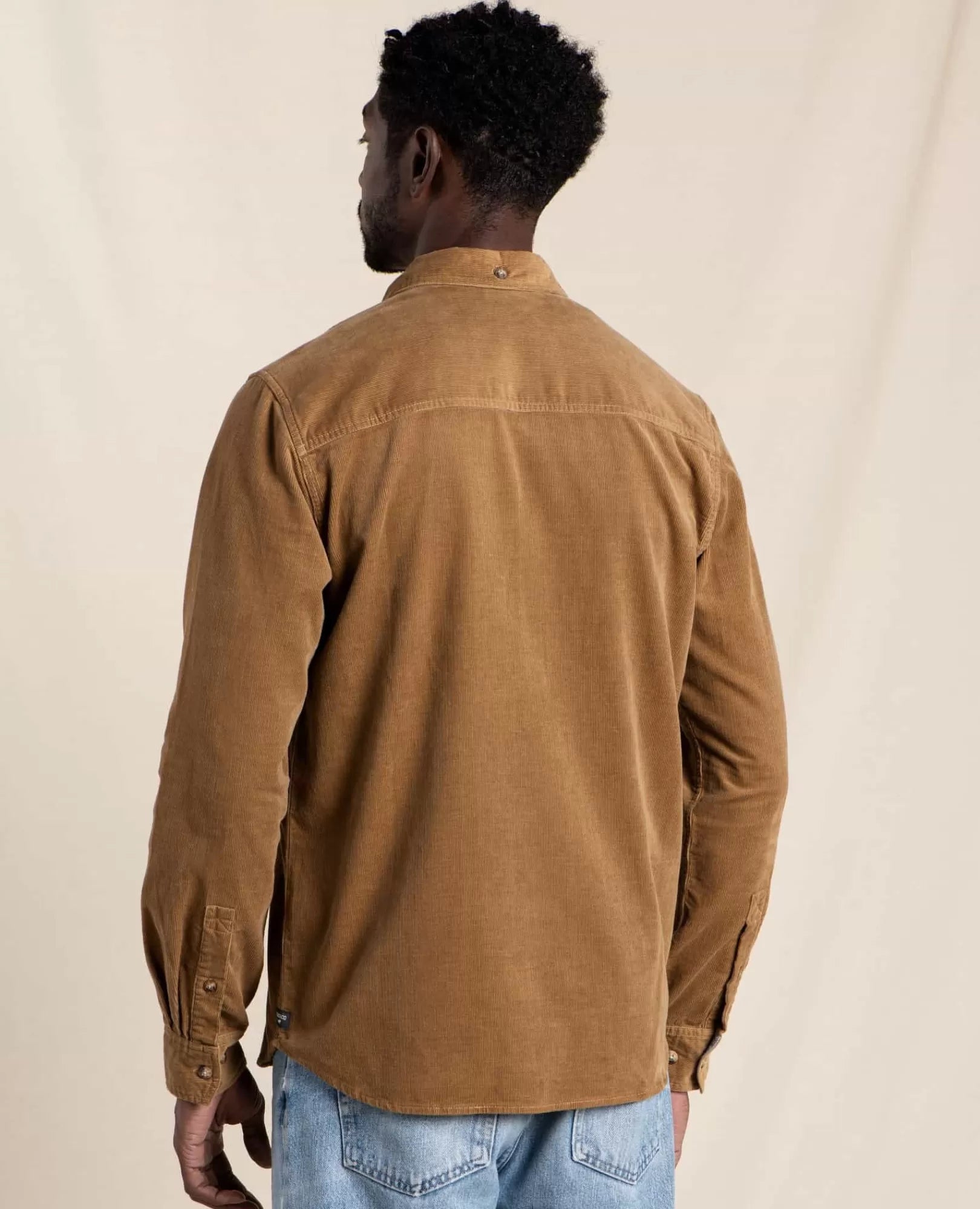Men’s Scouter Lightweight Cord Long Sleeve Shirt in Midnight