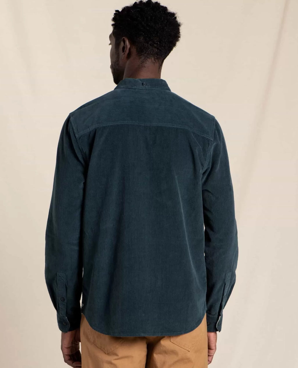 Men’s Scouter Lightweight Cord Long Sleeve Shirt in Cinnamon