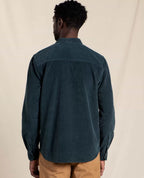 Men’s Scouter Lightweight Cord Long Sleeve Shirt in Cinnamon