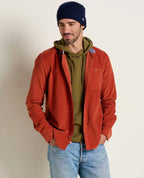 Men’s Scouter Lightweight Cord Long Sleeve Shirt in Honey Brown