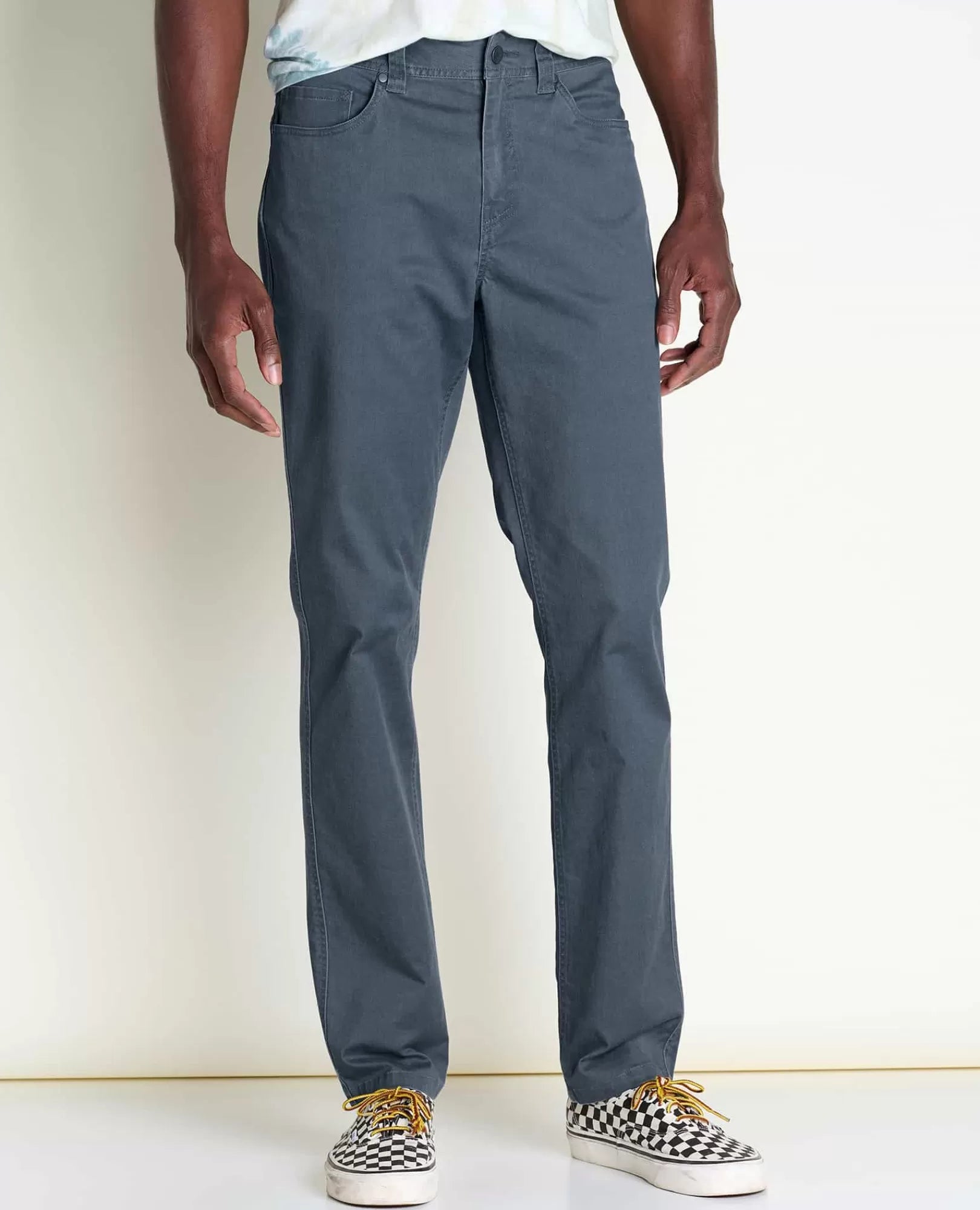 Mission Ridge 5-Pocket Lean Pants in Beetle Vintage Wash