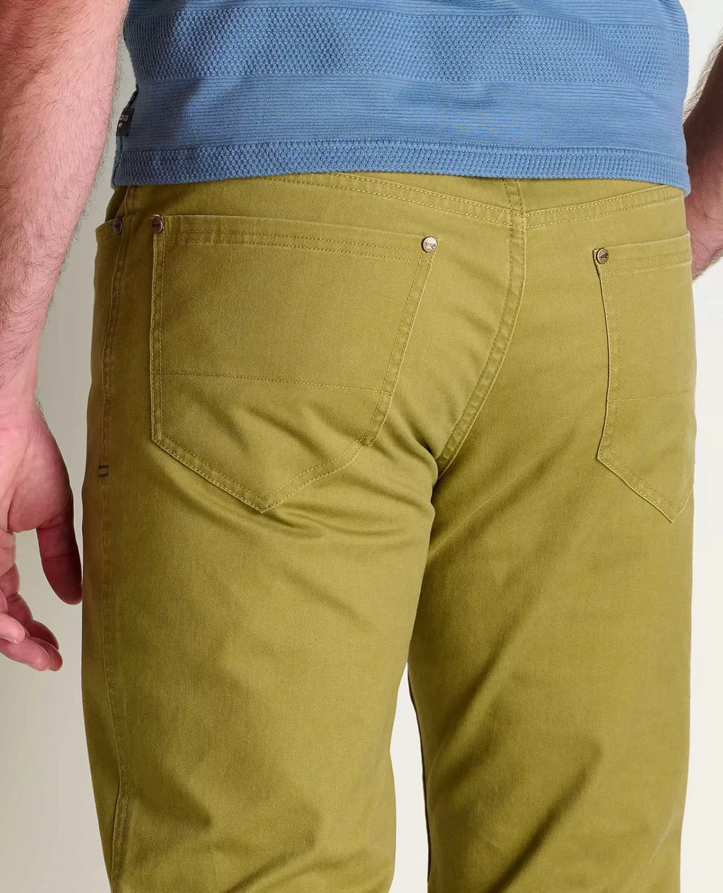 Mission Ridge 5-Pocket Lean Pants in Iron Vintage Wash