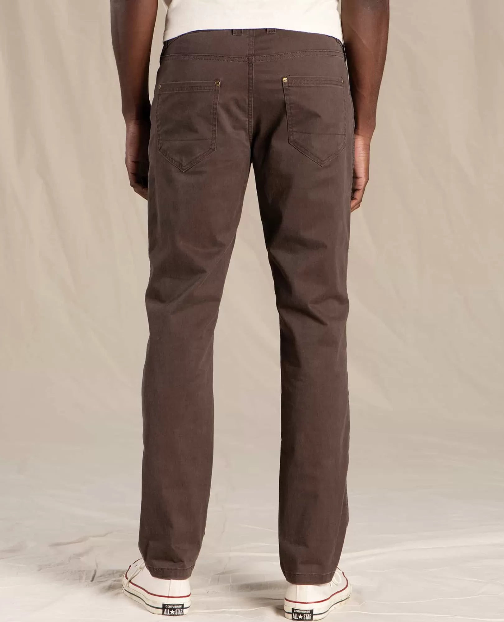 Mission Ridge 5-Pocket Lean Pants in Beetle Vintage Wash