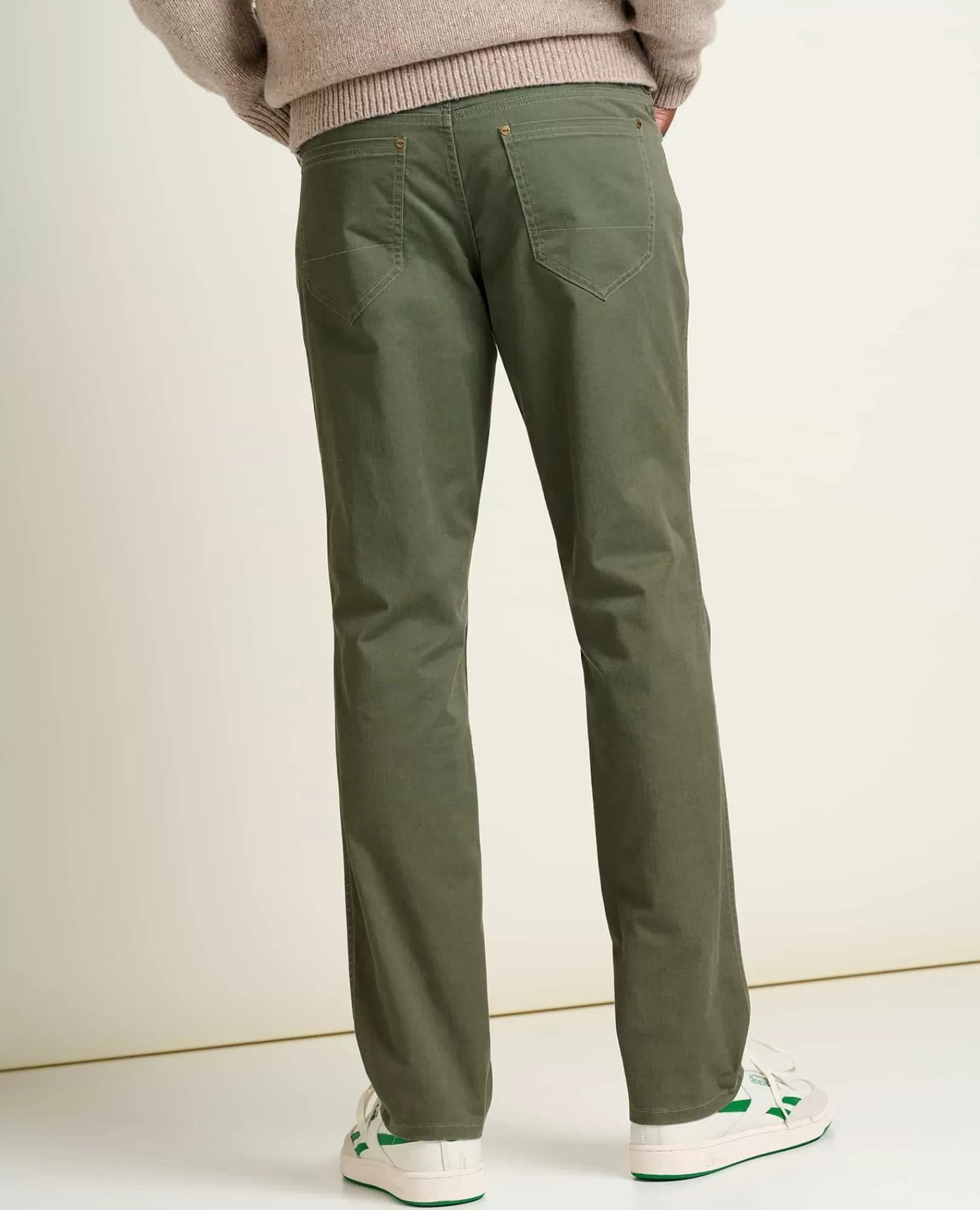 Mission Ridge 5-Pocket Lean Pants in Iron Vintage Wash